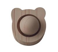 Wood Aromas Diffuser, Ball Scent Dispenser, 1.77in Passive Fragrance Device with Natural Oil Absorption Design, Car Fresheners with Silent Operations Style, Portable Scent Accessory for Daily Use