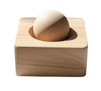 Wood Aromas Diffuser, Ball Scent Dispenser, 1.77in Passive Fragrance Device with Natural Oil Absorption Design, Car Fresheners with Silent Operations Style, Portable Scent Accessory for Daily Use