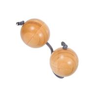Wood Aslatuas Rhythmic Sandball African Shaker Rattle Hand Percussion Instrument Musical Instruments Accessories Wood Sandball Shaker