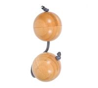 Wood Aslatuas Rhythmic Sandball African Shaker Rattle Hand Percussion Instrument Musical Instruments Accessories African Shaker Musical Instrument