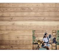 Wood Backdrop Wooden Backdrops for Party Photography Background 7x5ft Rustic Light Brown Wood Panel Photo Backdrop Birthday Baby Shower Wedding Video Backdrop Kids Adults Portrait Banner