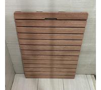 Wood Bath Mat,Customizable Non-Slip Wooden Bath Mat - Quick Dry Shower Mat for Indoor & Outdoor Use, Ideal for Bathtub, Spa, Sauna, and Camping (30cm x 20cm)