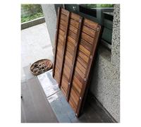 Wood Bath Mat,Teak Wood Outdoor Shower Mat, Large Waterproof Anti-Slip Bath Mat for RV & Apartment, 30x40in (76.2x101.6cm), Durable Raised Floor Platform, Rectangular & Square Options