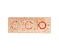 Wood Beading Board Jewelry Designing Plate Craft Tray Jewelry Making Accessory Wood Texture for Necklace and Bead Boards for Making