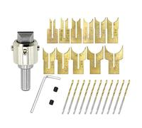 Wood Beads Maker Buddha Beads Drill Bit Milling Cutter Set 6-25 Set