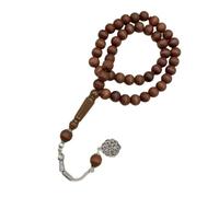 Wood Beads Rosary and Fringe Pendants for Prayer Meditations Elegant Wood Grains Rosary Daily Prayer Beads