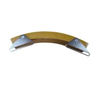 Wood Block Percussion Instrument Arched Shape Crisp Tone Side-Striking | with Metal Mounting Bracket Wood Block Instrument for Rehearsal, Stage Shows, Recording Studio, Live Performance