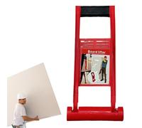 Wood Board Carrier - Heavy Duty Handle, Panel Lift Tool, Leaf Leaf Clamp | Ergonomic Wooden Carrying Grip with Non Slip Pads