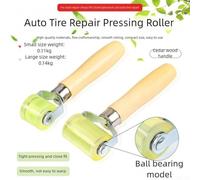 Wood Bonding Compact Design for Roller Tire Puncture Repair Sealing Fir Tool Handle - Bearing Comfortable Airtight Alloy Tire Repair Compaction Car Patch for Smooth(SMALL)