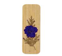 Wood Bookmarks Dried Flower Wood Bookmarks Book Page, Q