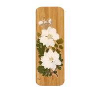 Wood Bookmarks Natural Dried Flower Wood Bookmarks Appreciation Present for Book Lover Reader Writer Teacher Dried Flower
