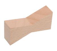 Wood Bow Tie Inlay for Table Crack Repair, Beige Wood