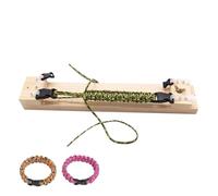 Wood Bracelet Jig | Paracord Bracelet String Holder,Support Machine Heavy-Duty Non-Slip Base Tool for Women Jewelry Home Crafts Friendship