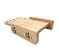 Wood Bread Slicer - Adjustable Loaf Cutting Guide, Manual Homemade Bread Slicing Tool for Baking, Kitchen Cutter Holder | Compact Foldable Design, Easy to Clean, Kitchen Gadget for Serving Dough