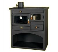 Wood Burning Cooking Stove With Oven,1P34,10 kw