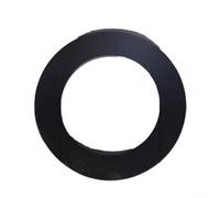 Wood Burning Fireplace Chimney Black Stainless Steel 150mm 6 Inches Diameter Rust Heat Resistant With Wall Collar For Modern Home Fireplace Setup