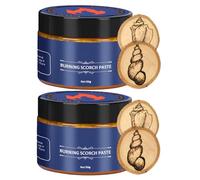 Wood Burning Paste, 2 Pieces Wood Burning Gel, Woods Burnings Marker, Multi-Function Woods Burnings Paste Gel for Crafting, Burnin-g Torch Pastes for Creating Intricate Patterns Leather