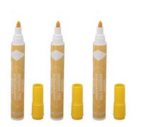 Wood Burning Pen, 3Pcs 3ml Portable Pyrography Marker Set Scorch Drawing Tools Multifunctional Practical Painting Wood Burning Pen Kit for Beginners Projects