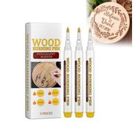 Wood Burning Pen Kit 3 Pcs Set, Pyrography Tools for Beginners with Woodburning Tips, DIY Wood Craft Art Projects for Adults & Artists