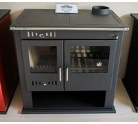 Wood Burning Stove Cooker Fireplace Oven Cooking Solid Fuel 9 Kw VICTORIA