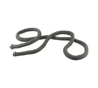 Wood Burning Stove Door Seal Fiberglass Fire Rope 25mm Diameter 2 Meter Length Fireproof Stove Door Seal for Pellet Stove and Log Burner
