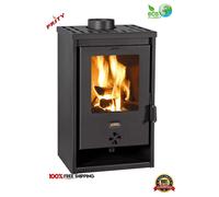 Wood Burning Stove Fireplace Prity K1 D 9,3kw. ECO PLANET 2025