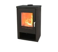 Wood Burning Stove Fireplace Verso Theia Black 9kw. EcoDesign 2022