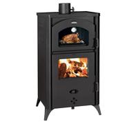 Wood Burning Stove with Oven. Cooking Stove, 14kw Heating Power.