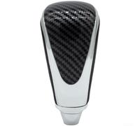 Wood Carbon for fibre Gear Knob 8mm Reverse Thread for shifter | Manual and Automatic Transmission, Anti-Slip Knurled Ergonomic Round Lever Handle