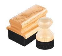 Wood Care Applicator, Cutting Board Sealant, 4.53 Inch Wax Applicator, Mineral Oil Applicator, Efficient Oil Brush for Wooden Surfaces, Durable Care Set for Kitchen Utensils