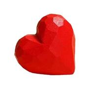Wood Carved Heart Handmade Ornament Wood Carving Love Keychain Pendant Bag Charm for Craft Decorative Accessories