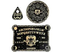 Wood Carved Pendulums Board Wooden Dowsing Divination Witchcrafts Wiccan Metaphysical Message Telling Board
