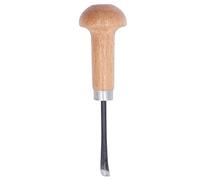 Wood Carving Chisel Straight Gouge Cutting Cutter Tool Engraved Chisel Beech Handle Steel Blade Mushroom Handle DIY Art Craft Accessories for Beginners Hobbyists Woodworking