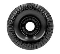 Wood Carving Disc 115mm 4.5" Inch Wood Angle Grinding Disc Carving Tool for Angle Grinder With 22.23mm Arbor Sanding Cutting Sculpting Shaping Polishing TOUGH MASTER