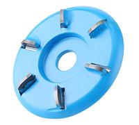Wood Carving Disc, 90mm Angle Grinder Wood Carving Disc 6 Teeth Chainsaw Mill Cutter Angle Grinder Chain Saw Disc Tree Stump Remover Grinding Wheel Wood Carving Tools for Angle Grinder