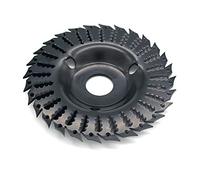 Wood Carving Disc, Angle Grinder Attachments 1PCS 28-Teeth with 28-Teeth Wood Grinding Wheel Flap Discs 4 1/2 For Angle Grinder For Sanding, Carving, Shaping, Polishing, Grinding