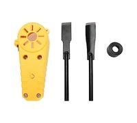 Wood Carving Electric Chisel, Wood Carving Chisel Adapter, Power Chisel Set for Electric Angle Grinder, Angle Grinder Conversion Electric Chisel, Woodworking Decoration Electric Tools Slotting Trimmer