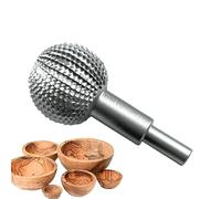 Wood Carving Grinder: Carbon Steel Rotary Grinding Head, Spherical Ball Chisel, Spherical Polishing Head Replacement | Rotary Grinding With Ball Gouge, Pa