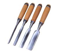 Wood Carving kit 4PCS/Set 240mm Gouge Set Wood Carving Chisel Tool Hand DIY Woodworking Tools(Set 2)