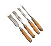 Wood Carving Kit Carpentry Chisel Professional Joinery Half Gouge Flat Woodworking Sculpture Tool Wood Carving Chisels Set Woodcut(Vanadium Steel-Flat)
