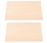 Wood Carving Sheet Beige DIY Craft Board for Printmaking 2pcs A3