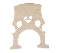 Wood Cello Bridge Musical Accessories Ergonomic For 3/4 / Instruments Superior Tone Projection Design Easy Installation For All Levels