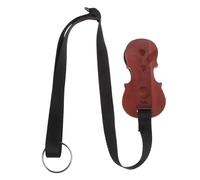 Wood Cello Endpin Stop Holder Rest Anchors Protector Pad Cello Antiskid Device with Straps 3 Holes Holder Rest for Instrument