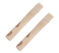 Wood Chews for Dogs | 2X Wood Dog Bone Stick - Natural Treats Aggressive Chewer for Puppy Teething Exercise Outside Enrichment