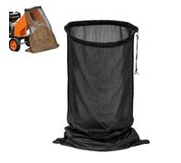 Wood Chipper Collection Bag | Mesh Firewood Carrier - 48x24 inches Large Bagger for Chipper - for Outdoor Tree Branch Landscaping Fireplace Garden Lawn Indoor