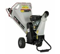 Wood Chipper Lumag RAMBO HC10 Petrol Garden Chipper 196cc 100mm Capacity