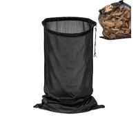 Wood Chipper Shredder Bag - Mesh Firewood Carrier, Durable Branch Holder, Heavy Duty Sawdust Storage | Garden Lawn Indoor Outdoor for Branch Landscaping Fireplace Collection Tool Equipment