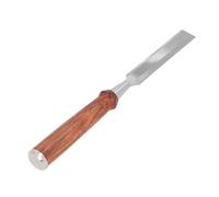 Wood Chisel Flat Chisel CR V Alloy Steel Wood Handle Chisel Carpenter Carving Tool for Woodworking Slotting Digging Cutting Sharpening