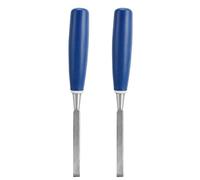 Wood Chisel Set High Hardness Wood Carving Chisels Professional Woodworking Tools for Carpentry Craft ABS Handle 45 Steel 2PCS (3/8")