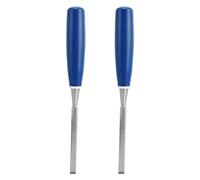 Wood Chisel Set High Hardness Wood Carving Chisels Professional Woodworking Tools for Carpentry Craft ABS Handle 45 Steel 2PCS (5/16")